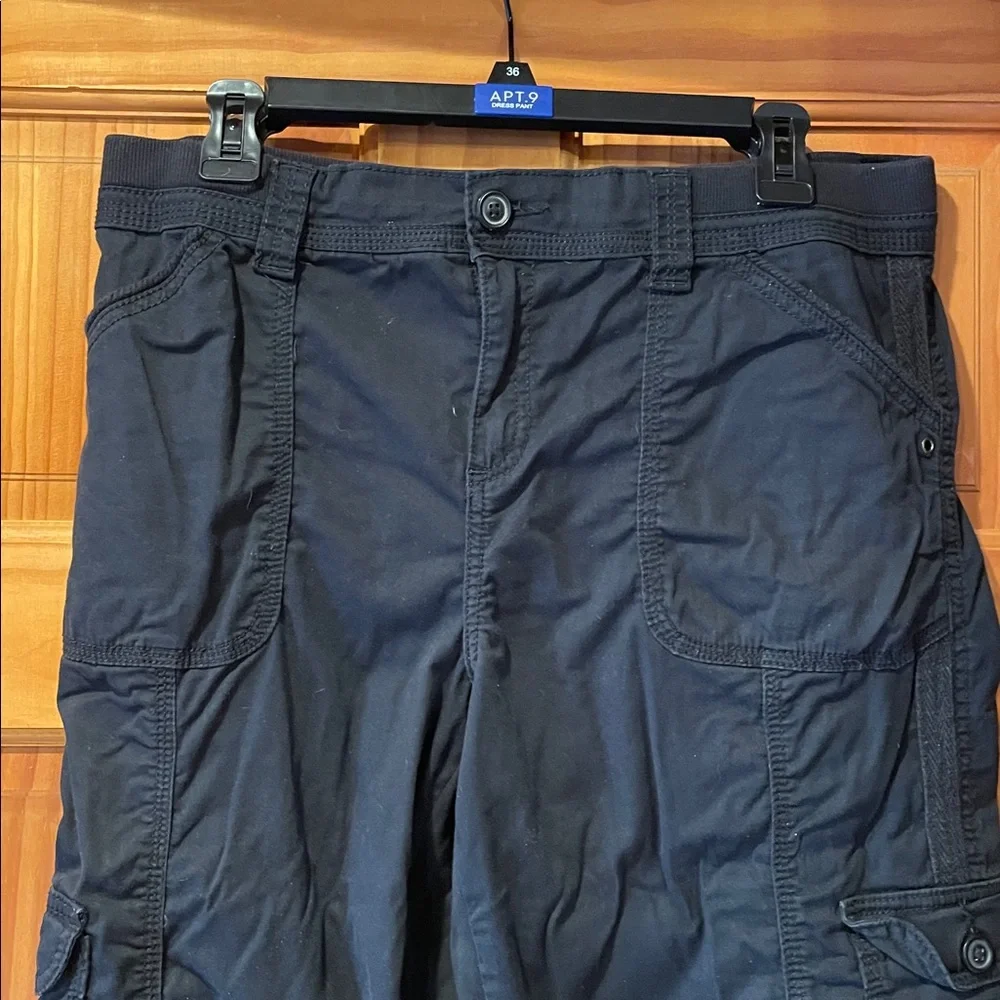 Bundle Style & Co. Women’s Capris Black and Kahki - Picture 8 of 13